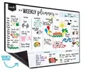 Monthly Dry Erase Calendar Customizable White Board For Refrigerator 1