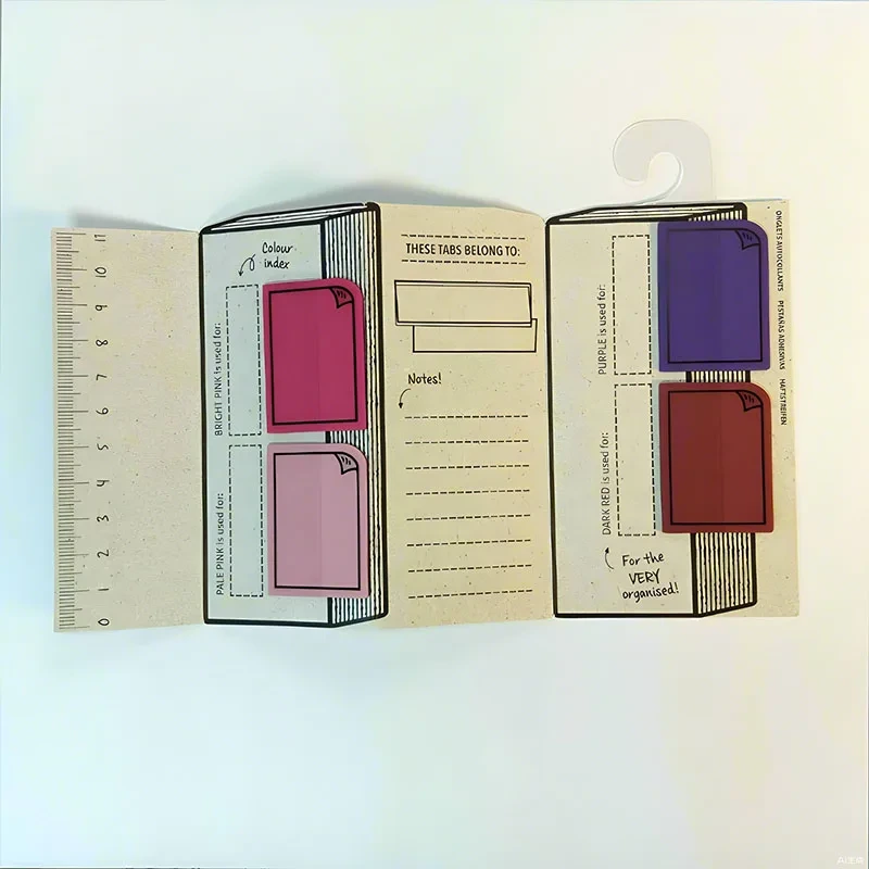Page Markers Sticky Index Tabs Sticker Post Note Flags Writable Flag Note Tabs It Self Adhesive Bookmark For Notebook 1