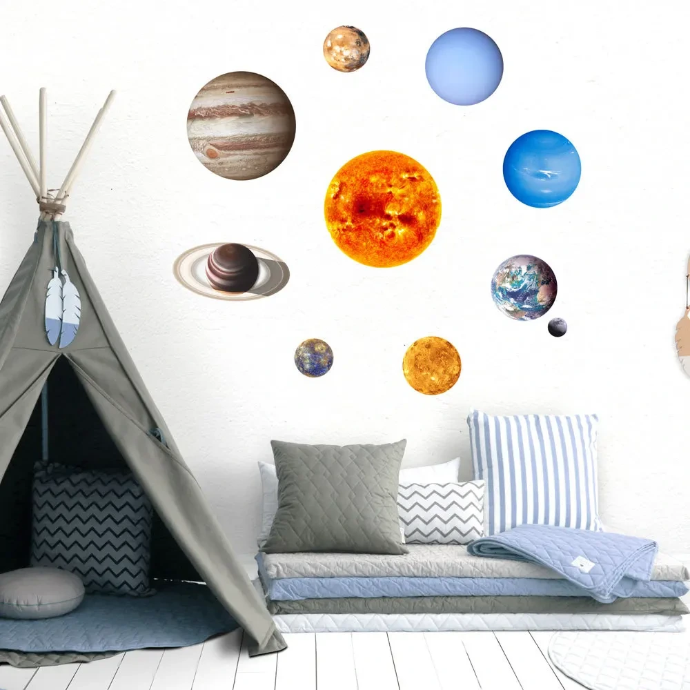 Wholesale Waterproof Bedroom Decoration Accessories Wall Sticker For Children 1
