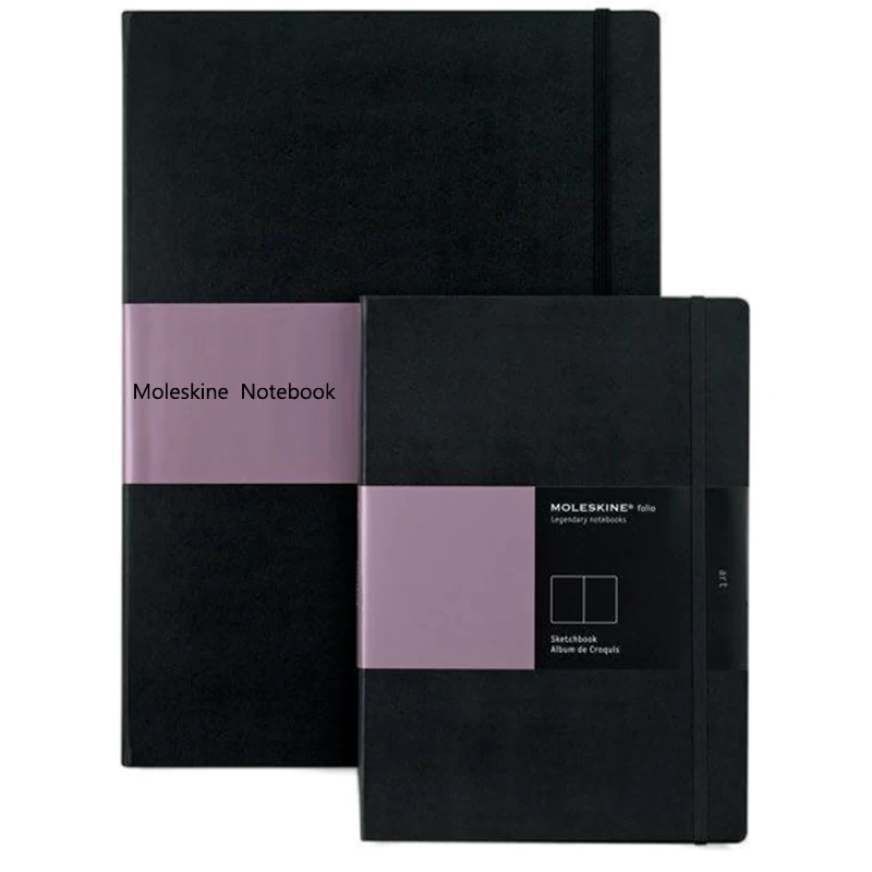 Wholesale Custom Cover Sewn Bind Dotted Grid Diary Planner Journal Notebook Notebook With Elastic Band And Ribbon 1