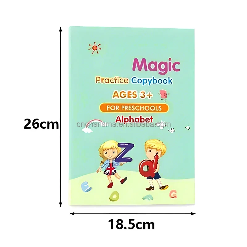 Factory Cheap Price English Sank Magic Notebook Magic Practice Copybooks For Pre-school Kid 1