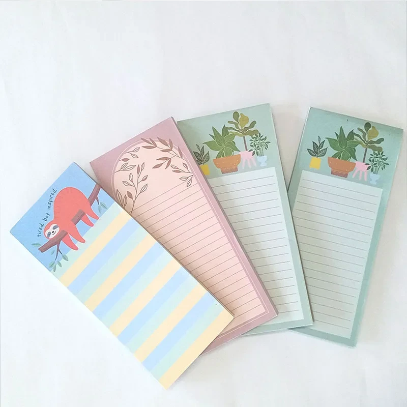 Hot Sales Magnetic Notepads Custom Promotional Notepad On Fridge Note Pad To Do List Grocery Shopping 1