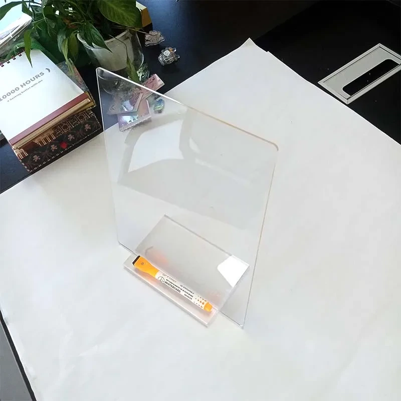 Wholesale For Daily Planner Custom Design Office Table Desk Acrylic Transparent Planner 1
