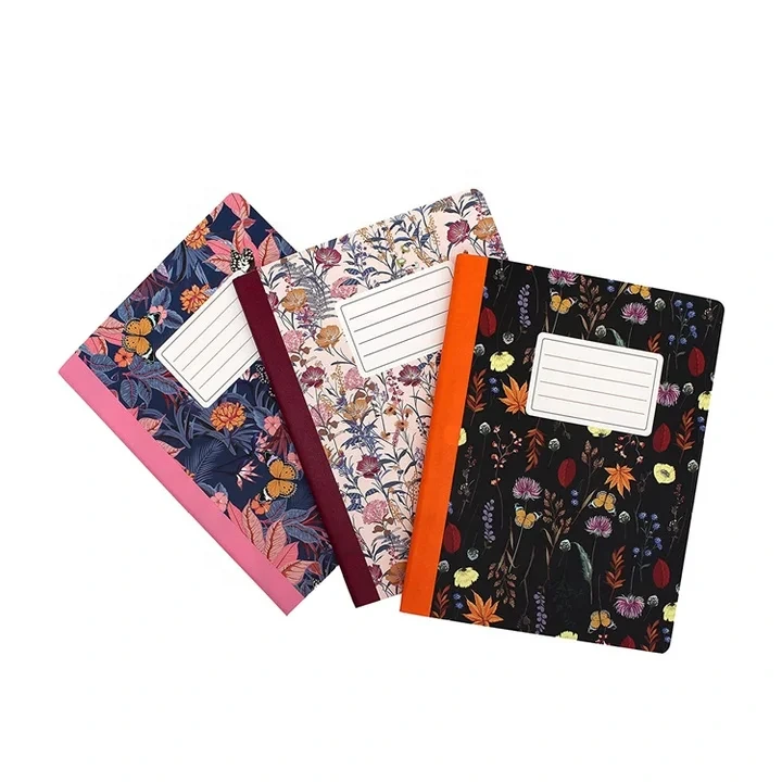 School Office Writing Book Hardcover Glue Binding A5 Ruled Notebook Journal Thicken Personalized Notebook Wholesale 1