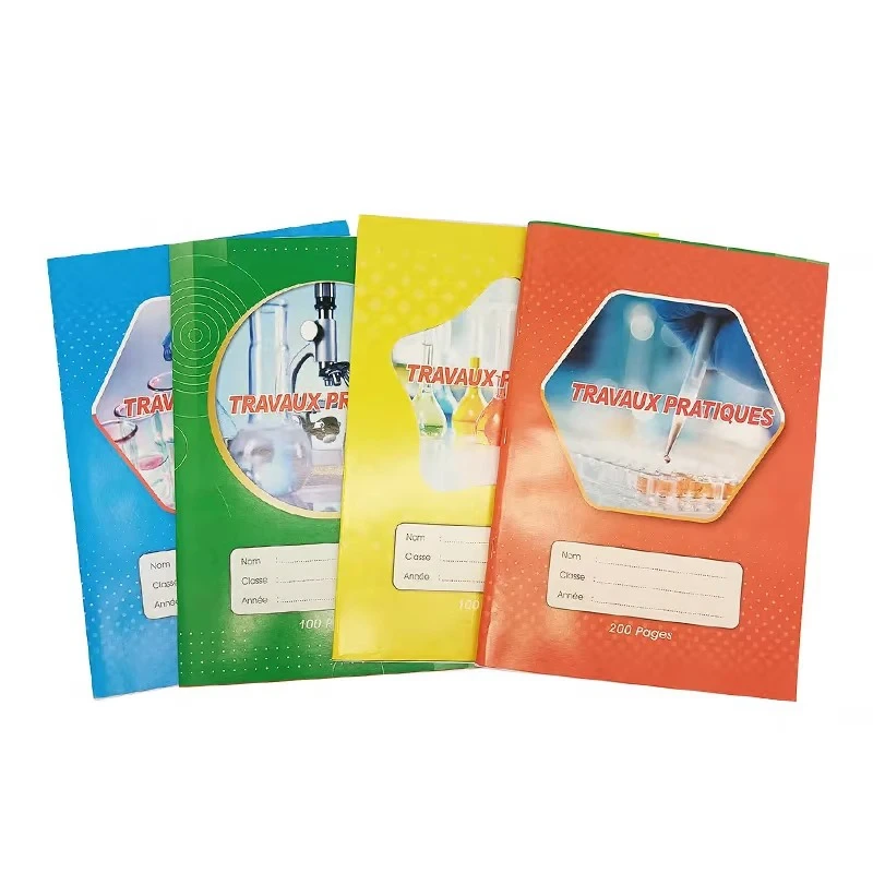 High Quality French Lines Exercise Book Different Styles School Exercise Book Softcover Notebook 1