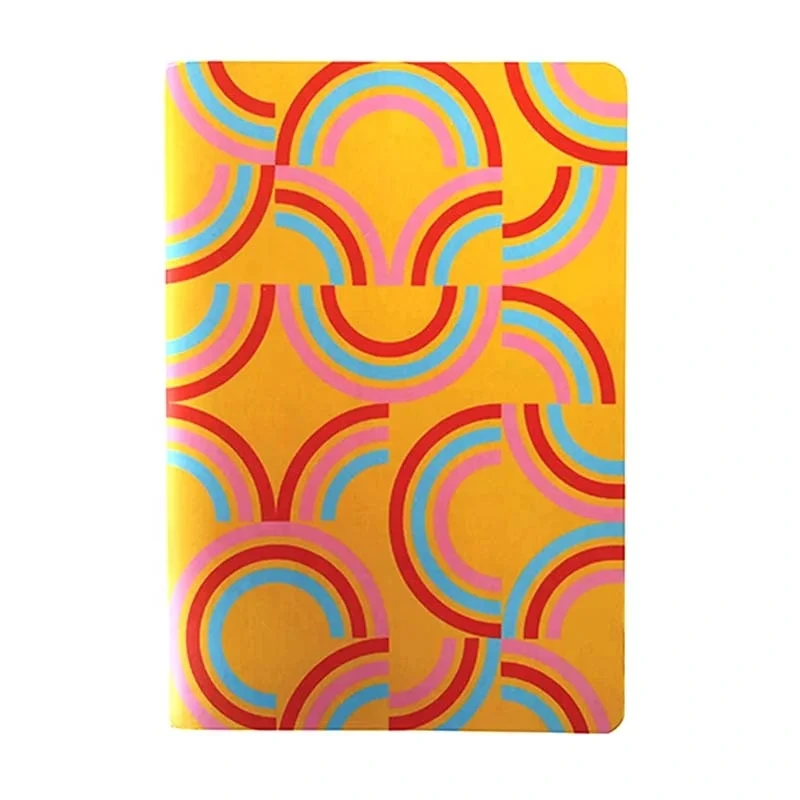 Promotional Staple Binding Soft Cover Saddle Stitched Blank Composition School Exercise Book Notebook 1