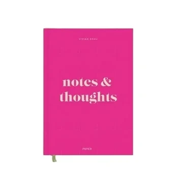 Wholesale School Office Writing Book Hardcover Glue Binding A5 Blank Journal Thermal Binding Notebook 1