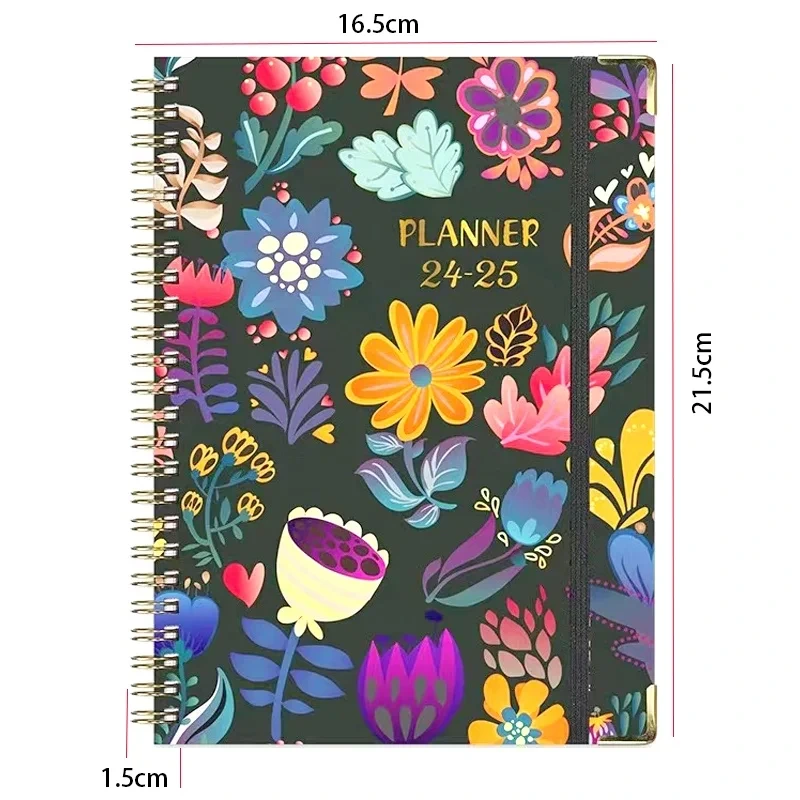The Spiral Notebook Stationery Wholesale Hardcover Daily Weekly Planner Coil Notebook 1