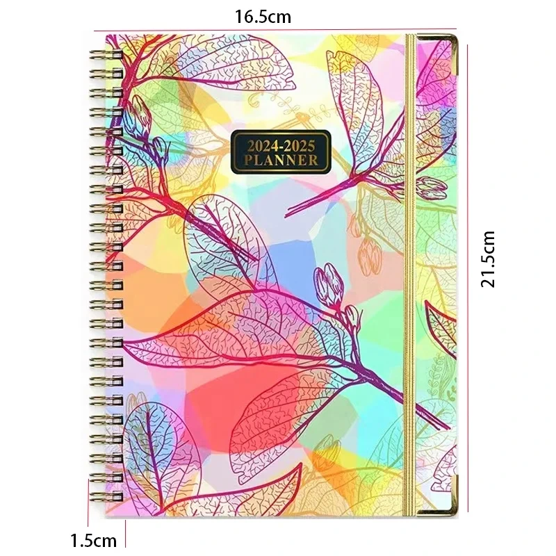 Wholesale Custom Logo Spiral Binding Notebook Coil Binding Hardcover Planner 1
