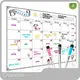 Magnetic Calendar for Fridge Cost Pvc + Soft Magnet 1