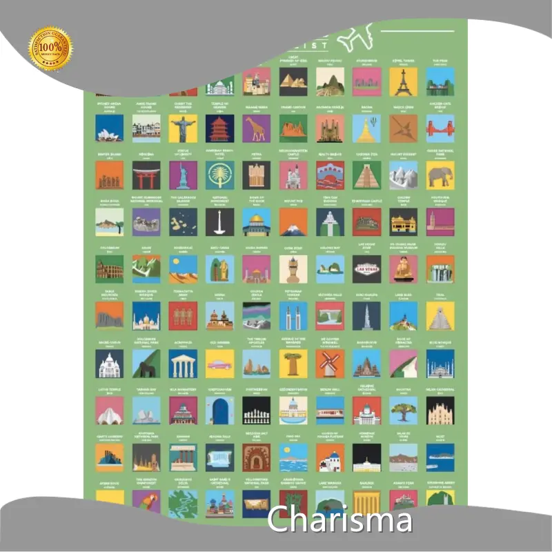 Custom Design Posters Safe and Non-toxic - - Charisma 1