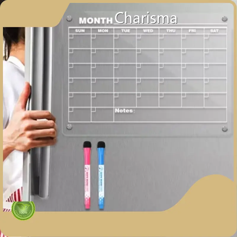 Acrylic Magnetic Calendar 12x16 by Charisma 1