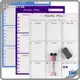 Magnetic Refrigerator Calendar Suppliers 29.7X42cm Or Customized 1