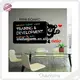 Personalized Magnetic Calendar for Fridge Chalkboard Sticker by Charisma 1
