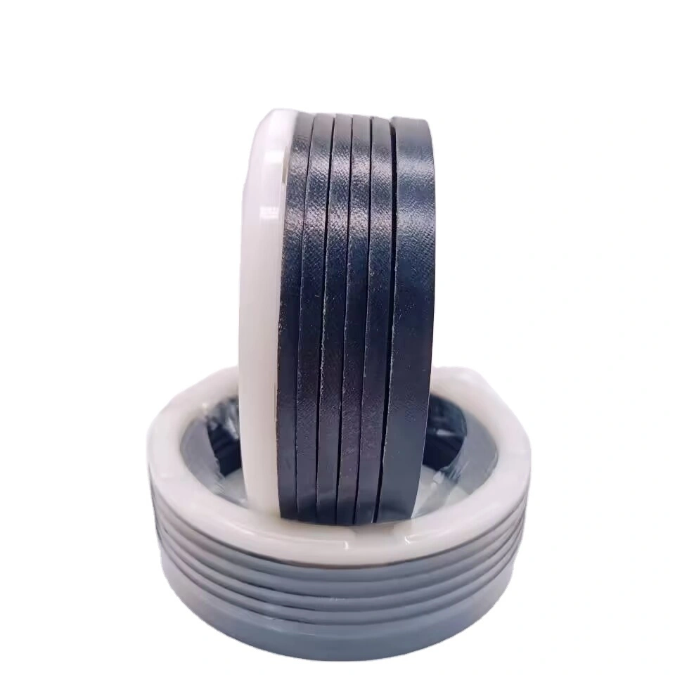 V sello del embalaje sello hidráulico NBR FKM y PU 1+2+1/1+3+ de la tela PTFE POM1 1