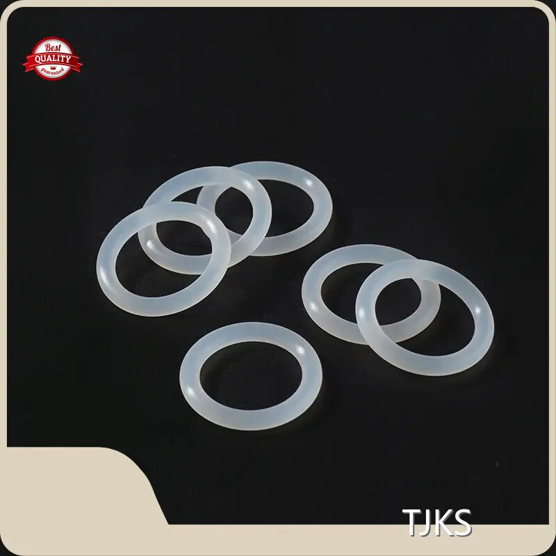 Custom Silicone O Ring Food Grade Solid Silicone Seals Grease O-ring - - TJKS 1