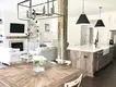 Hot Sale American Woodmark Custom Kitchen Cabinets Shown in Farmhouse Style for Apartment 3