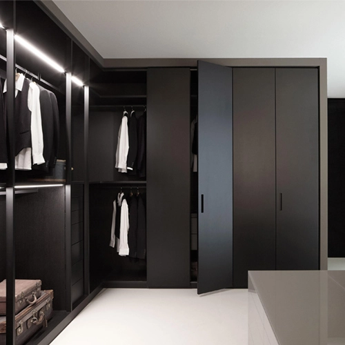 matte lacquer wardrobe Walk-in closet 1