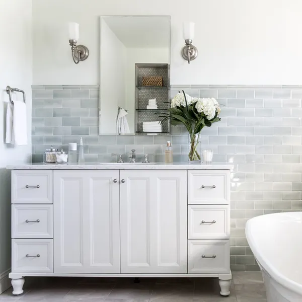 AllandCabinet Floating Bath Vanity Customized 2