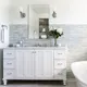 AllandCabinet Floating Bath Vanity Customized 2