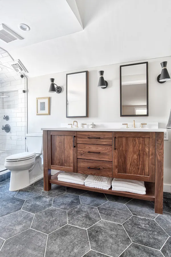Best Brand Bathroom Furniture Shaker Style Solid Wood Vanity by AllandCabinet 3