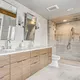 Bedroom Furniture Manufacturer Quality Assurance for Housecleaninglight Wood Grain Laminated Main Bathroom Vanity 4
