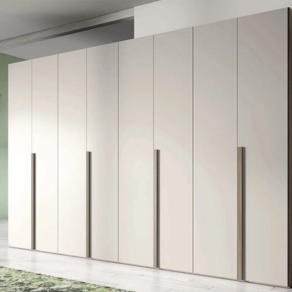 Mat lacquer painted casement wardrobe 1