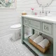 Best Factory Price Bedroom Furniture Manufacturer American Style Green Vanity by AllandCabinet 5