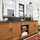 Bedroom Furniture Manufacturer Marketing for HousecleaningBrown Shaker Style Solid Wood Vanity 3
