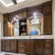 For House Bathroom Sink Cabinets Classical Brown Shaker Style Solid Wood Vanity by AllandCabinet 4