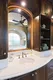 For House Bathroom Sink Cabinets Classical Brown Shaker Style Solid Wood Vanity by AllandCabinet 5