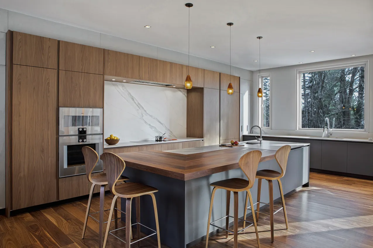 Modern Kitchen Cupboards MDF - for Apartment - AllandCabinet 2