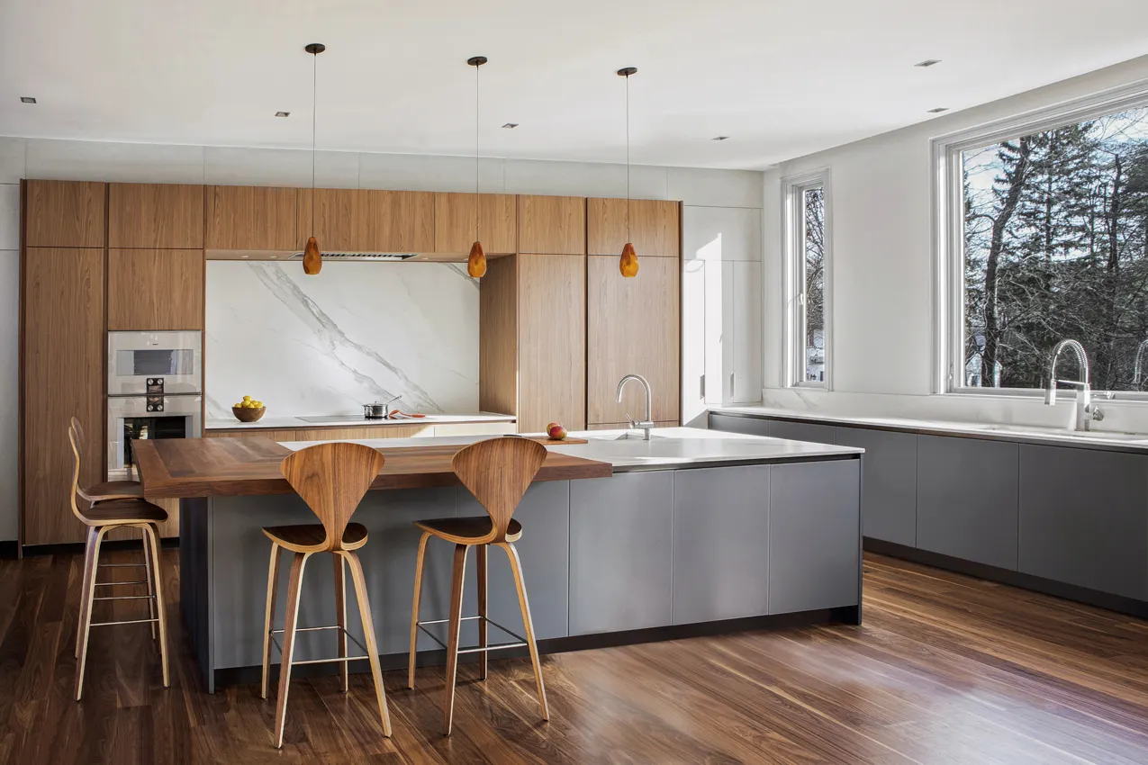 Modern Kitchen Cupboards MDF - for Apartment - AllandCabinet 3