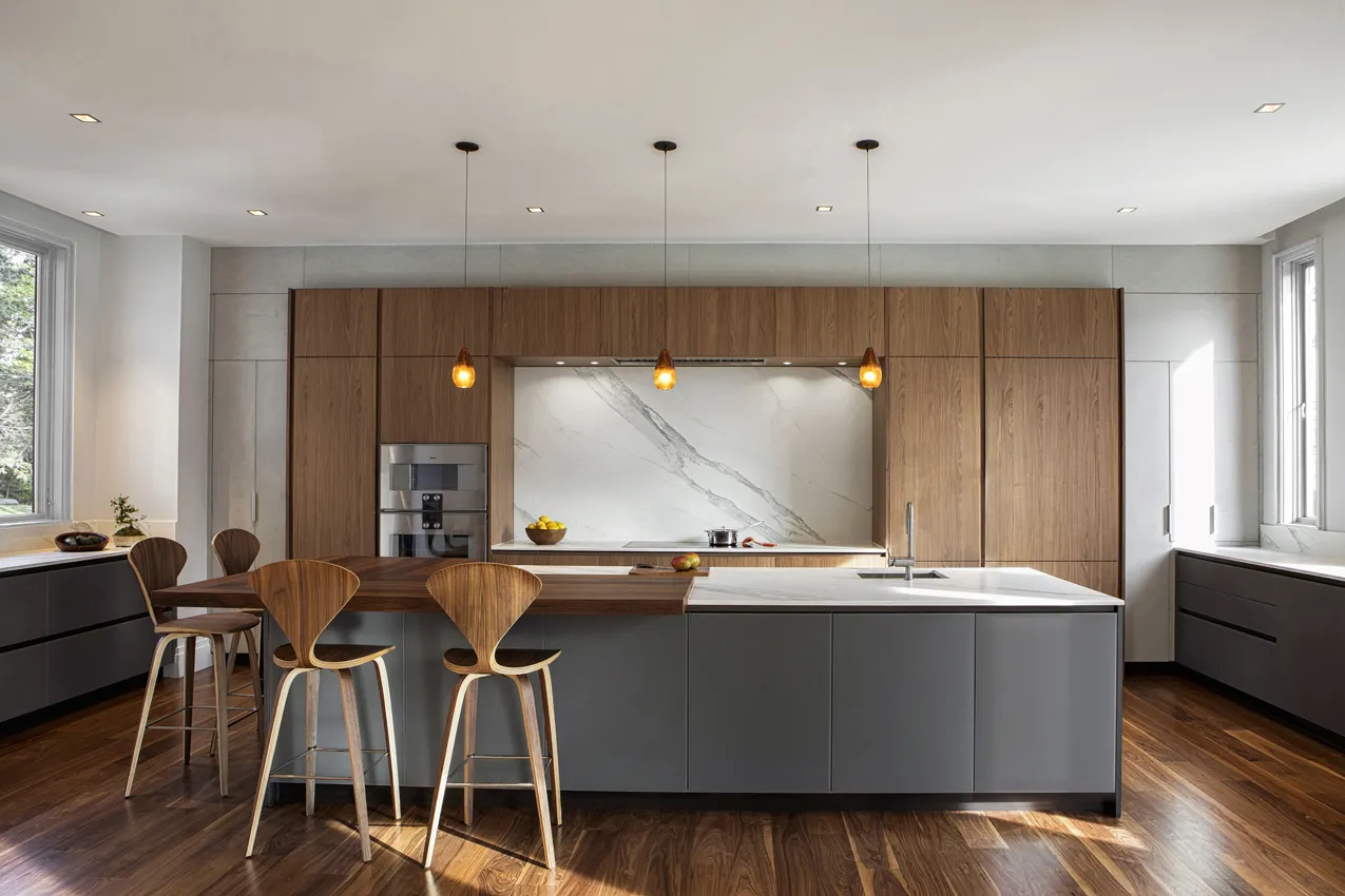 Modern Kitchen Cupboards MDF - for Apartment - AllandCabinet 4