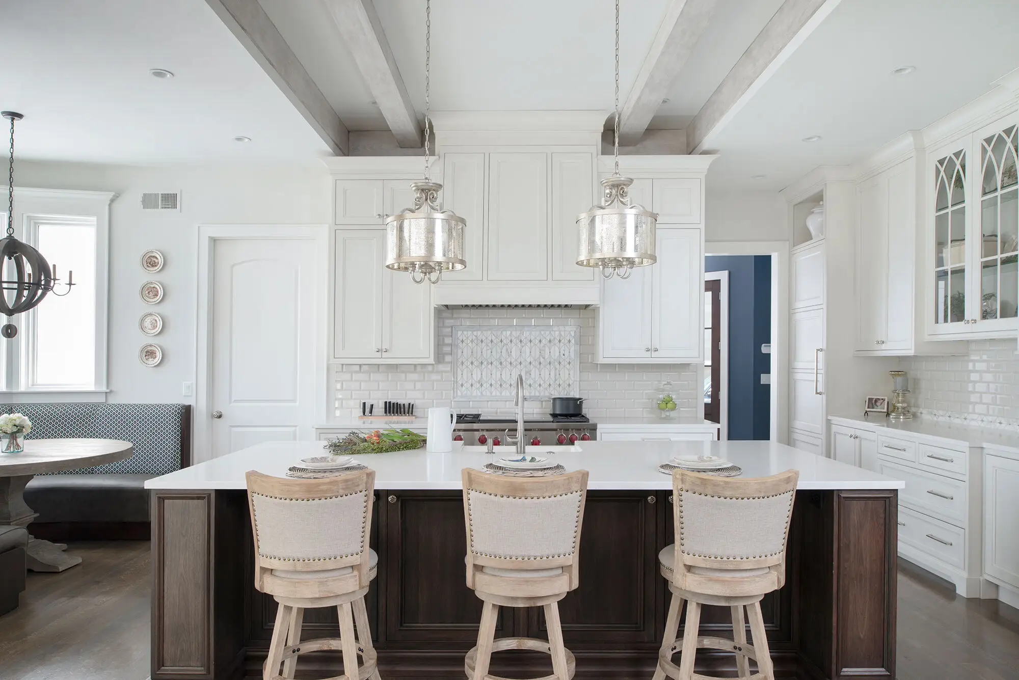 Best Materialshaker Style Cabinets for Kitchen Company Under Mounted Clear Stained 4