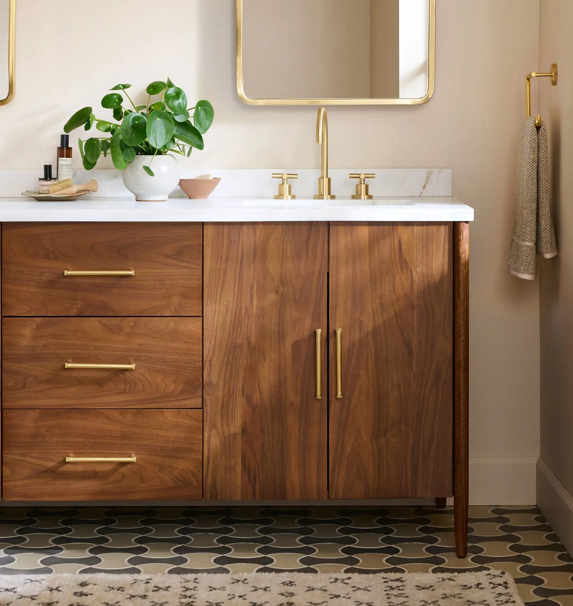 Praise Small Bathroom Vanity Series for Home 2