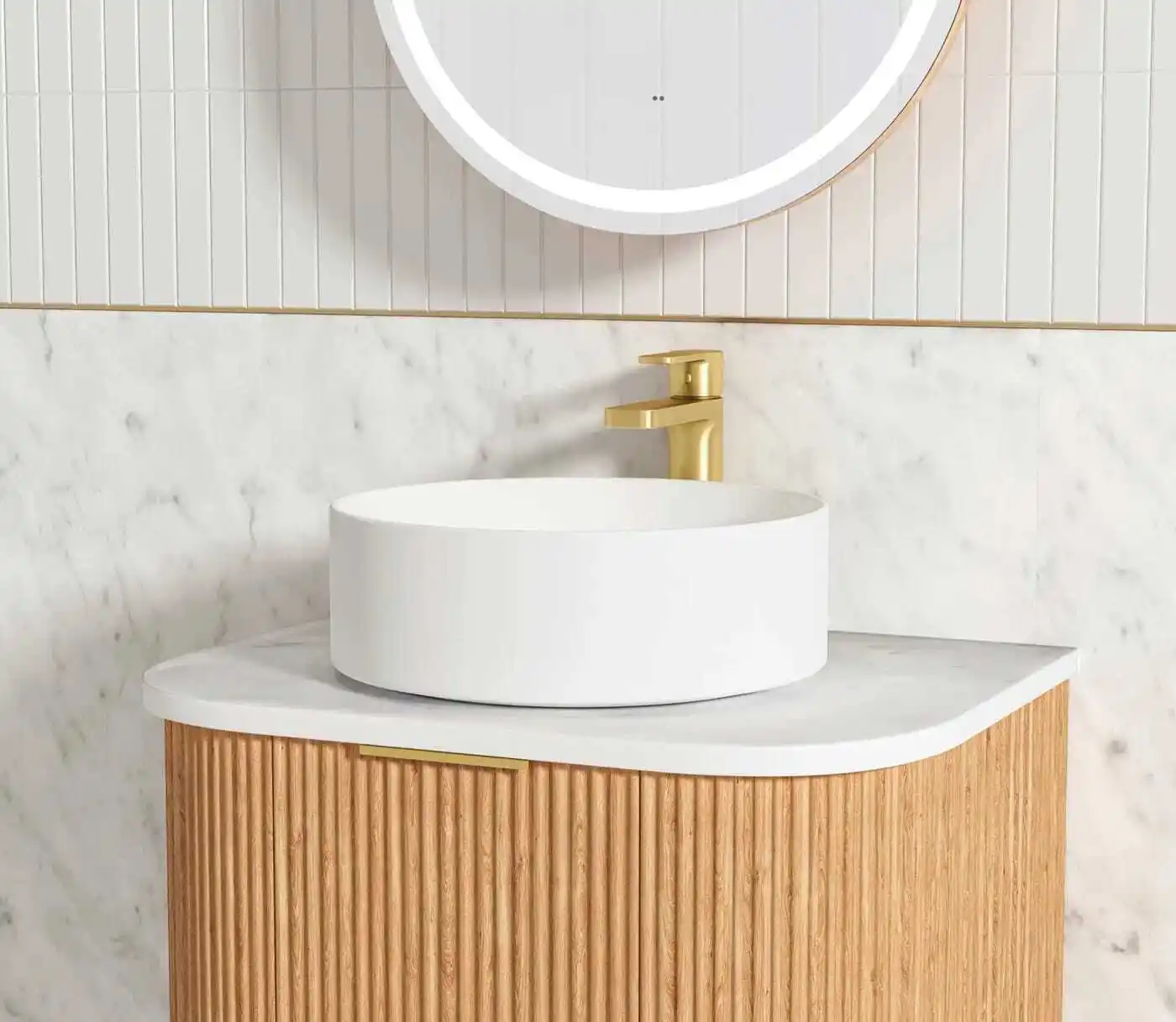 Practical Bathroom Vanity with Sink for House 3