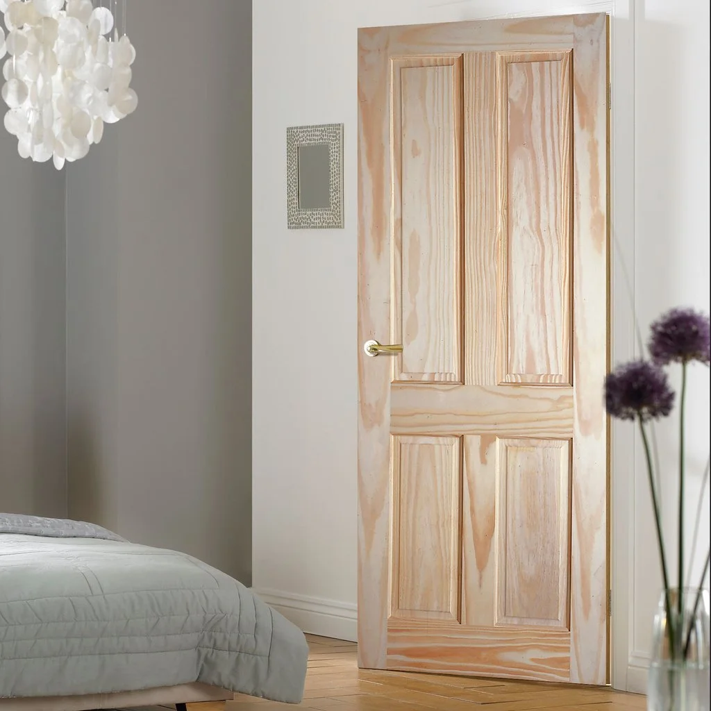 AllandCabinet 4 Panel Clear Pine Internal Door 1