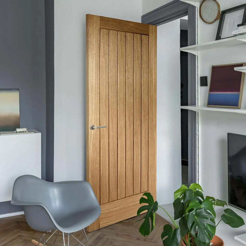 AllandCabinet Luxury Design Oak Internal Door Solid Wood 1