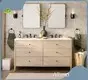 Floating Bath Vanity Customized 1