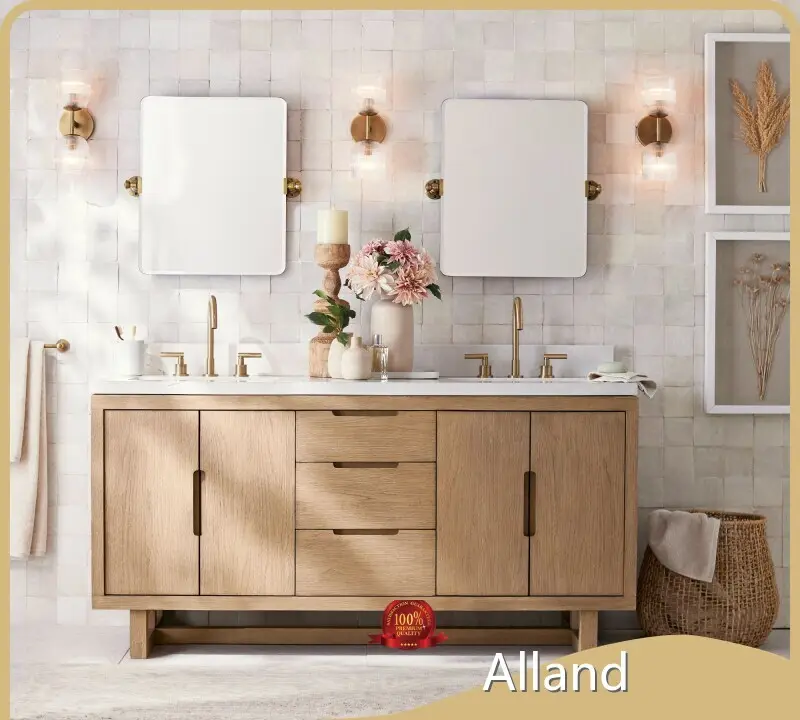 Small Bathroom Vanity with Custom Services 1