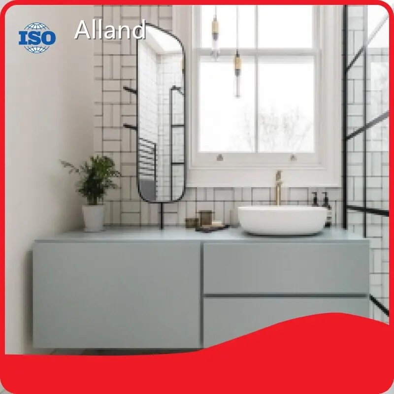 AllandCabinet Bathroom Furniture Suppliers Floating Vanity with Top Basinbest Supplier 1