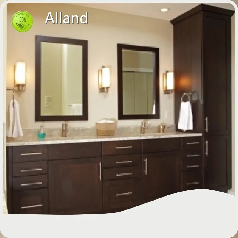 Bedroom Furniture Manufacturer Dark Brown Solid Wood Vanity Highly Rated 1