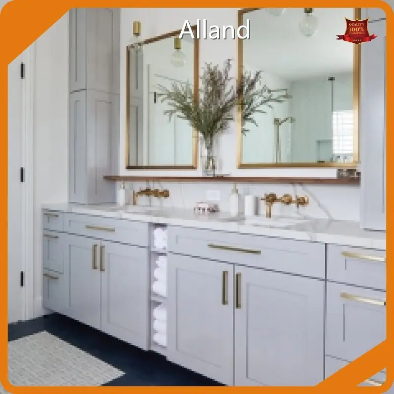 Customized Bathroom Vanity Units Made in China for Apartment 1