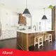 Hot Sale American Woodmark Custom Kitchen Cabinets Shown in Farmhouse Style for Apartment 1