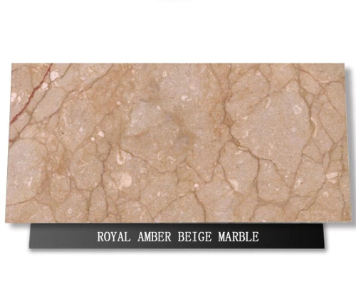 AllandCabinet Royal Amber Beige Marble Supplier Marble for kitchen cabinet island cabinet countertop 1
