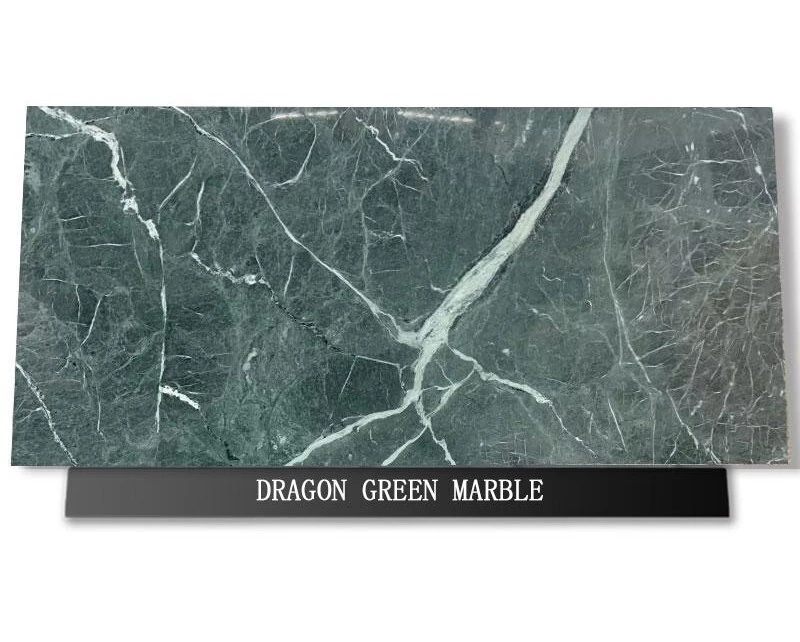 AllandCabinet Dragon Green Marble Slabs for Kitchen or bathroom countertops 1