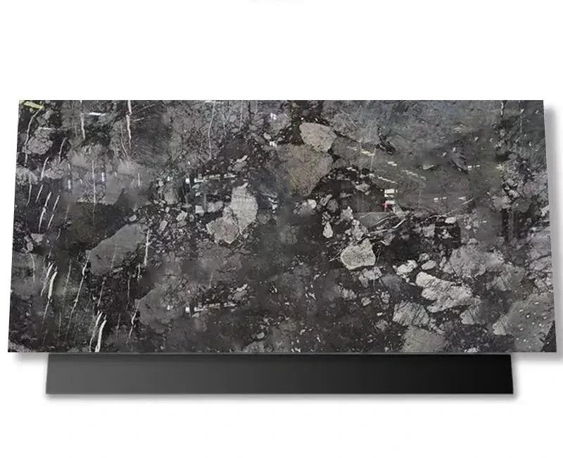 AllandCabinet Berlin Gray Stone Marble Polished Slabs Countertop for Cabinet Suppliers 1
