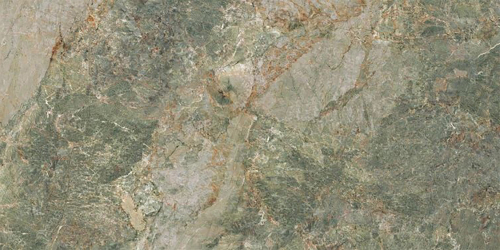 AllandCabinet Green Forest Sintered Stone Countertop Modular Kitchen Cabinets 1