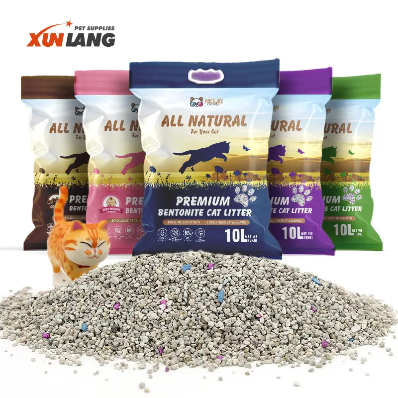 XunlangPet Spherical Bentonite Cat Litter XB-Y1from China 4